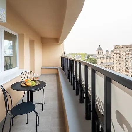 Lejlighed Superb Unirii Square View Large 1br Flat - 610a